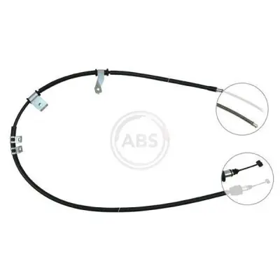 Exclusivo Cable de accionamiento, freno de estacionamiento A.B.S. K19168